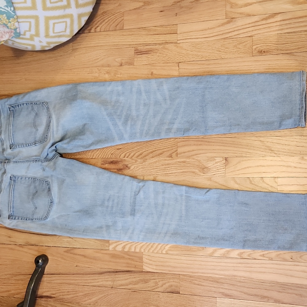 American Eagle Lightwash Denim Jeans Size 32 X 34 Next Level Flex - Picture 8 of 15